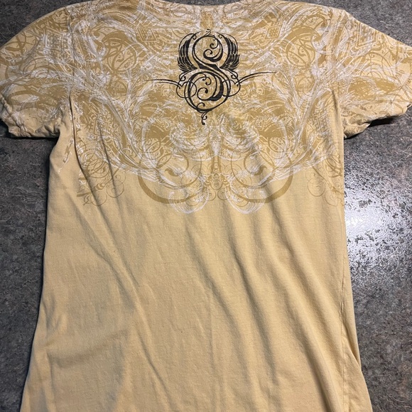 Sinful tattoo Graphic Short Sleeve Tee - Picture 3 of 4